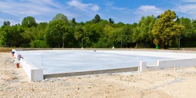 Concrete Base Installation
